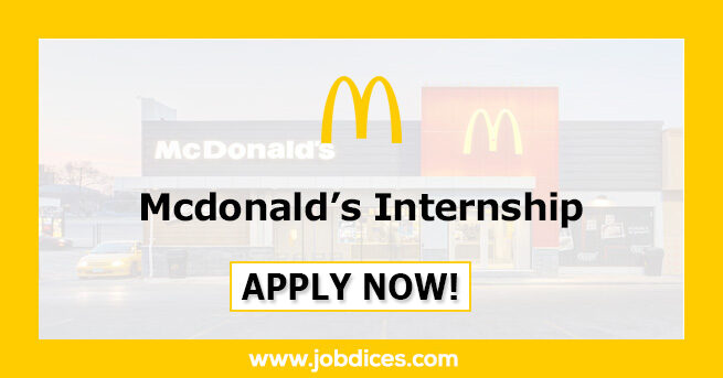 Mcdonalds Internship