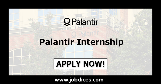 Palantir Internship